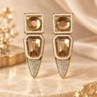 Vintage Golden Clip-on Earrings