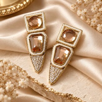 Vintage Golden Clip-on Earrings Vintage Golden Clip-on Earrings