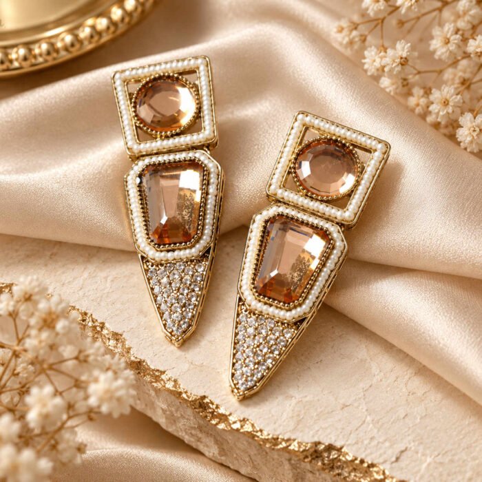 Vintage Golden Clip-on Earrings Vintage Golden Clip-on Earrings