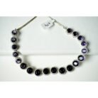 Blue Sapphire Diamond Necklace Set