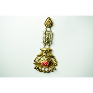 Birds & Pearls Ghungroo Earrings