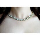 Dotted Polki Diamond Necklace Set