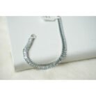 Crystal Silver Tennis Bracelet