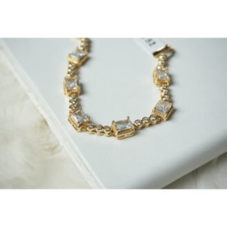 Crystal Stone Tennis Bracelet