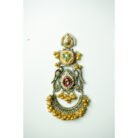 Long Dual Tone Chandbali Earrings