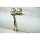 Gold Pearl Cuff Bracelet