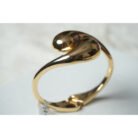 Gold Teardrop Cuff Bracelet