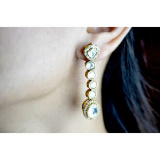 Kundan Polki Jadau Necklace Set