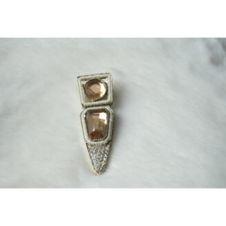 Vintage Golden Clip-on Earrings