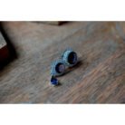 Blue Sapphire Diamond Necklace Set