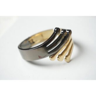 Two Toned Harmony Cuff Bracelet