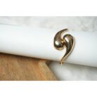 Gold Teardrop Cuff Bracelet