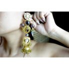 Bell Shaped Kundan Jhumka Earrings
