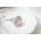Pink Silver AD Ring