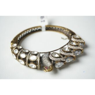 Victorian Peacock Bangle