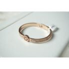 Rose Gold Crystal Butterfly Bracelet