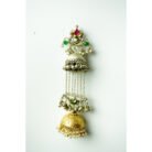 Bridal Kalira Style Kundan & Pearl Earrings