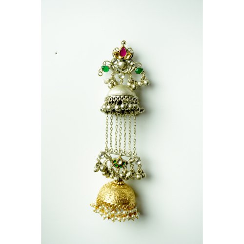 1EgkOMetDjOqgq5_WuK9QBSoWmbQFp5st.jpg Bridal Kalira Style Kundan & Pearl Earrings