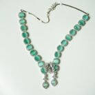 Mint Green AD Necklace Set