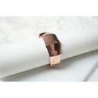 Rose Gold Jagged Cuff Bracelet