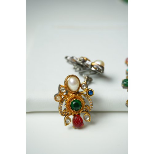 1Gb5iymBcBMd_rOkEREEPPfIVZV7eCux3.jpg Multi-Stone Heritage Choker Necklace Set