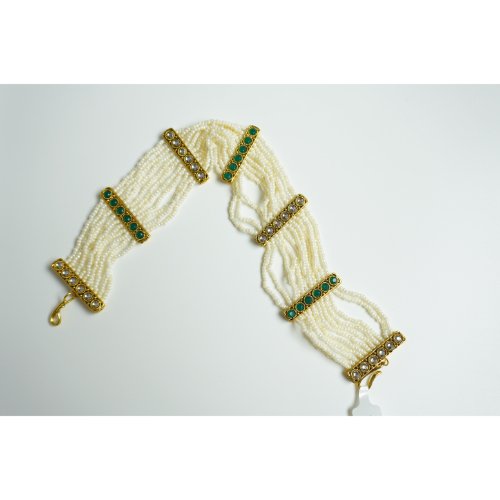 1Gu-t39oXXpUA6RZqEDLNkCK2WNosvlK0.jpg White Pearl and Green Stone Sheeshpatti