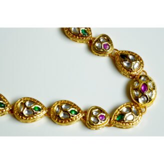 Multi-stoned Kundan Sheeshpatti