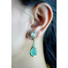 Emerald Polki Victorian Necklace Set