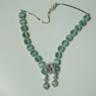Mint Green AD Necklace Set