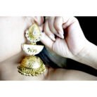 Sabyasachi Gold Plated Jhumka Earrings