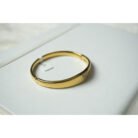 Gold AD Bangle Bracelet