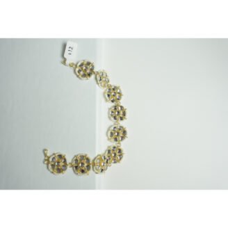 Floral Pearl Kundan Sheeshpatti