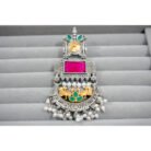 Oxidised Silver Dangler Earrings