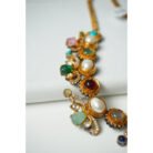 Multi-Stone Heritage Choker Necklace Set