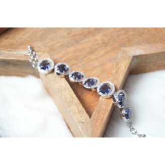Blue Sapphire AD Bracelet