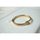 Gold Arc Cuff Bracelet