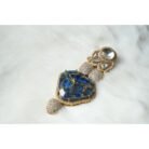 Blue Kundan Moissanite Polki Earrings