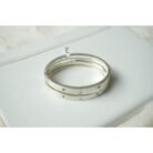 Silver Screw motif Cuff Bracelet