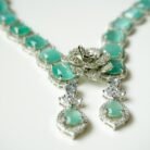 Mint Green AD Necklace Set