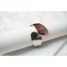 Two Toned Wide Cuff Bracelet