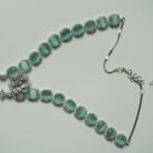 Mint Green AD Necklace Set