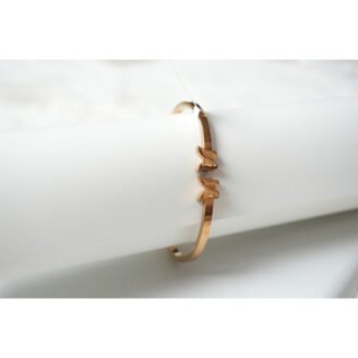 Rose Gold Butterfly Bracelet