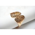 Gold Thunder Cuff Bracelet