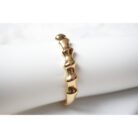 Gold Bamboo Bangle Bracelet
