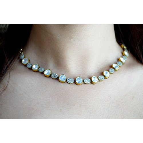 1Sgy2sSUb1EddCjPHeYVd9FNC-hoM_LJO.jpg Dotted Polki Diamond Necklace Set