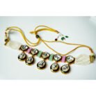 Polki Meena Necklace Set