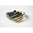 Two Toned Harmony Cuff Bracelet