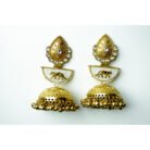 Sabyasachi Gold Plated Jhumka Earrings