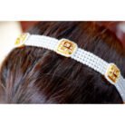 Golden Kundan Pearl Sheeshpatti