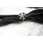 Aqua Blue Teardrop Ring